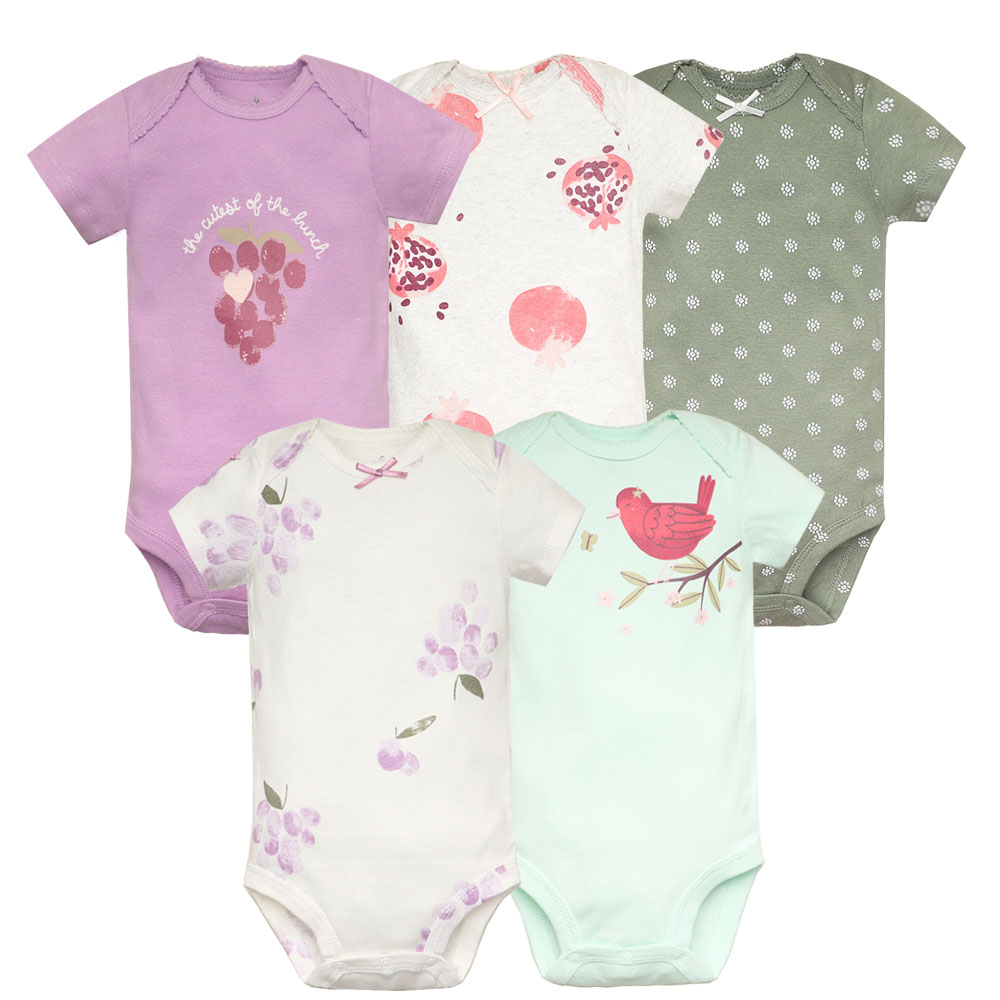 Baby Clothing Gender Neutral - 5 pz/lotto Tuta Del Bambino di