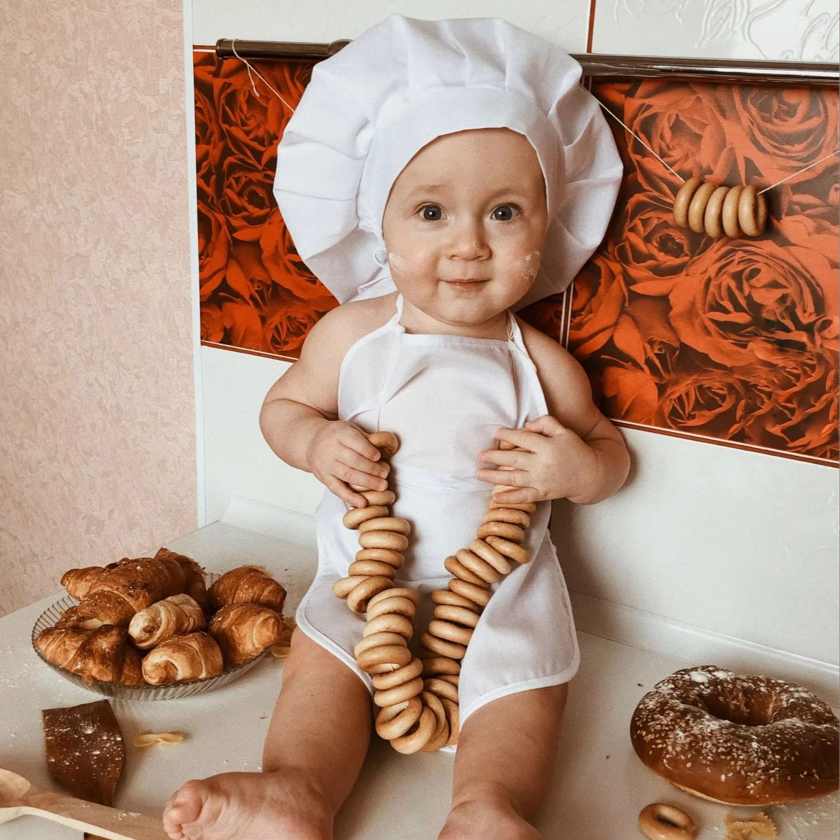 Baby Clothing Gender Neutral - Costume da Chef per Neonati, Accessori