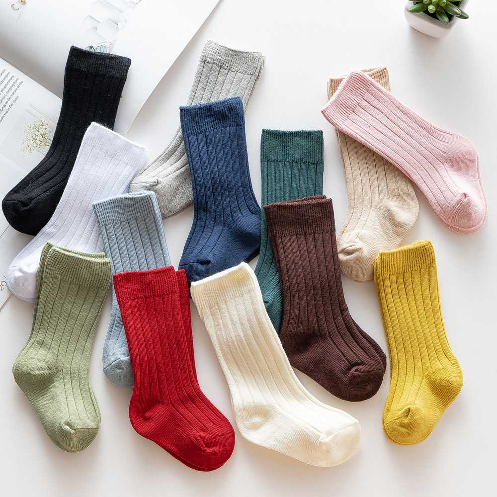 Baby Clothing Gender Neutral - 2026 Nuovi Calzini Lunghi al Ginocchio