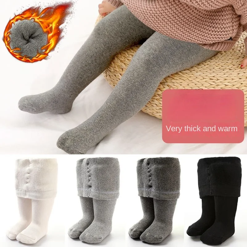 Baby Clothing Gender Neutral - Collant bambino inverno autunno tinta unita