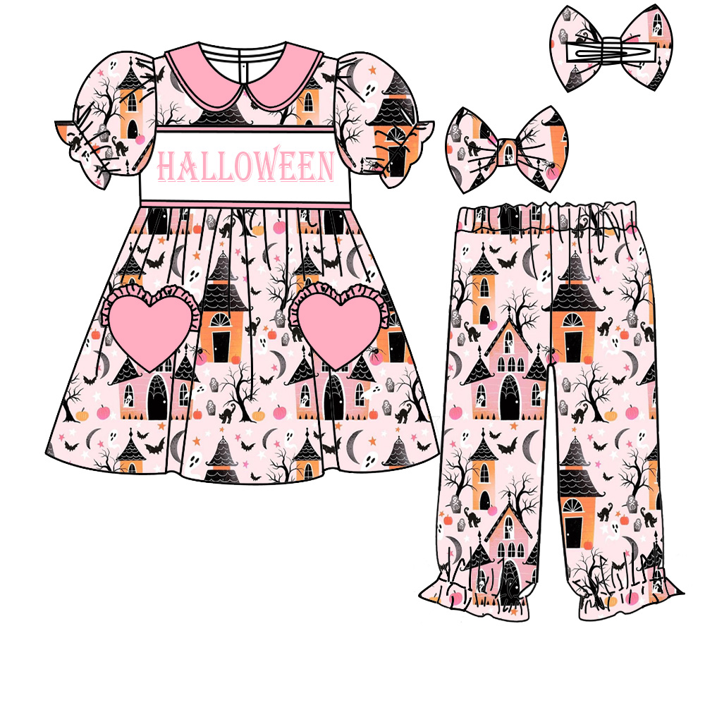 Toddler Legging Set - Collezione per ragazze Halloween manica corta