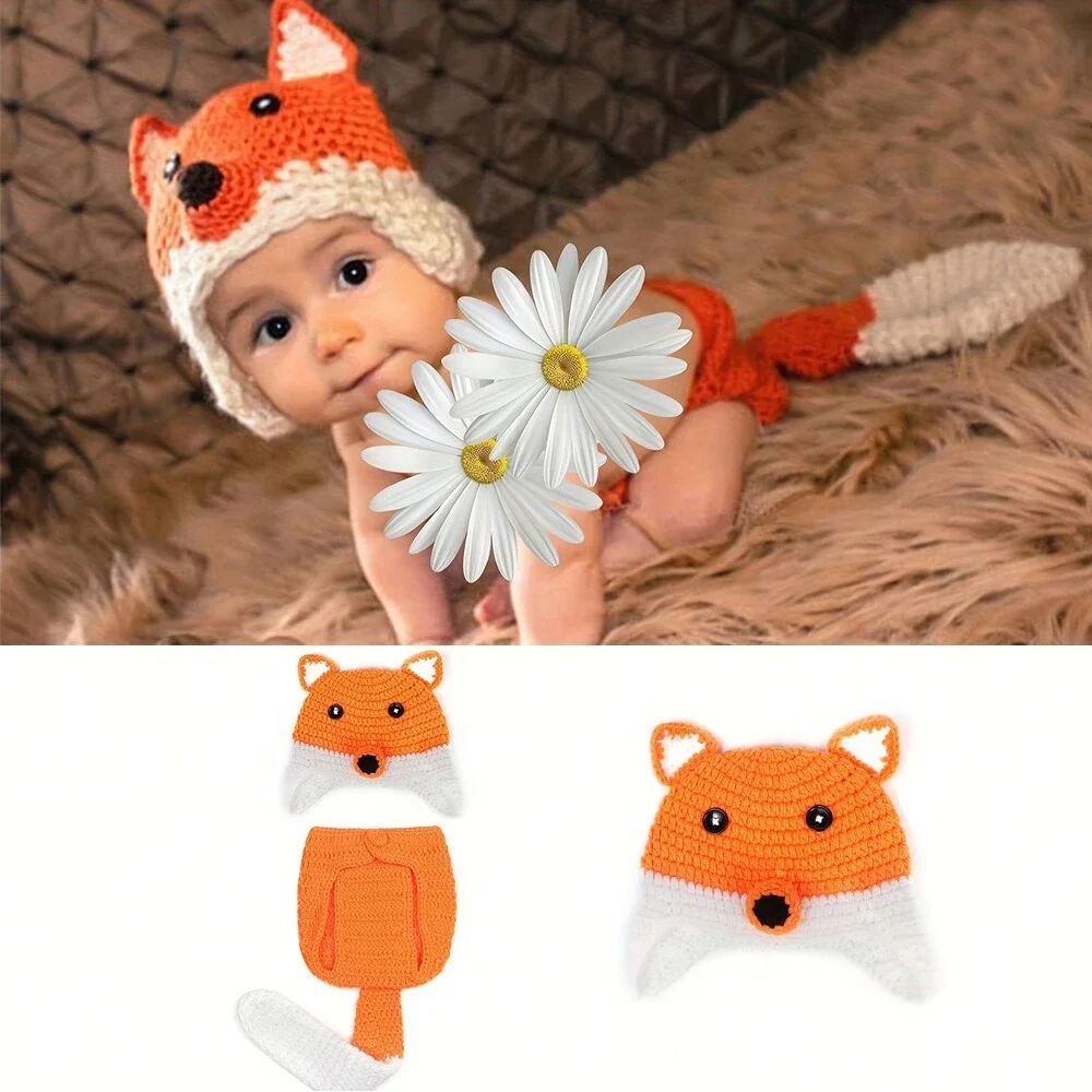 Baby Clothing Crochet - Stile animale neonato all'uncinetto lavorato a