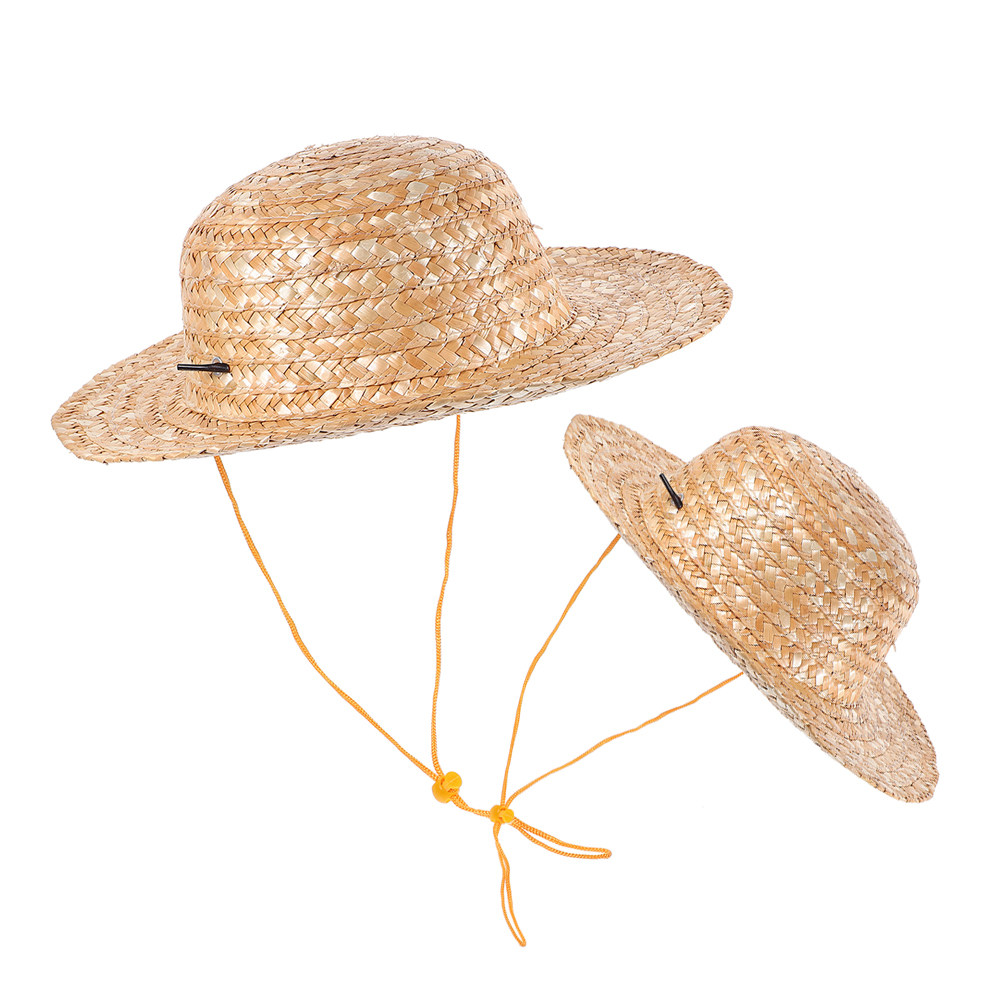 2 Pezzi Cappello di Paglia per - Sun Hat Wide Brim recensione e prezzo