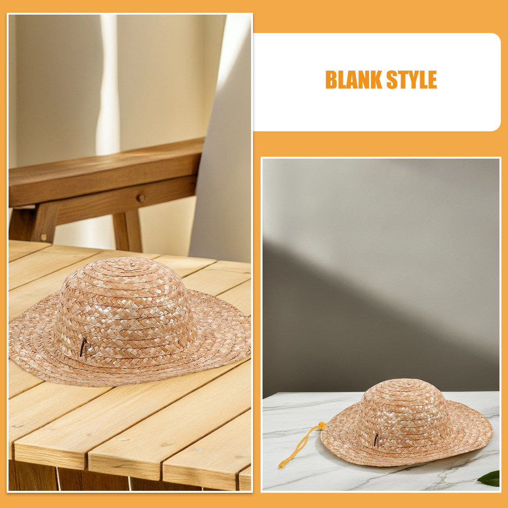 2 Pezzi Cappello di Paglia per - Sun Hat Wide Brim recensione e prezzo