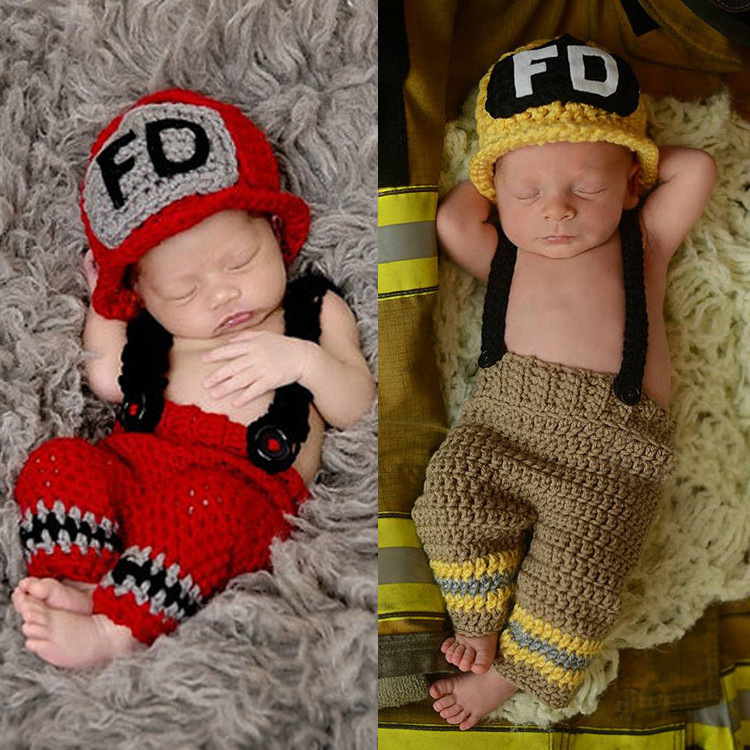 Costume da Pompiere per Neonat - Baby Clothing Crochet recensione e prezzo
