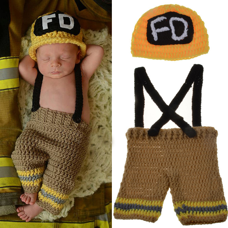 Costume da Pompiere per Neonat - Baby Clothing Crochet recensione e prezzo